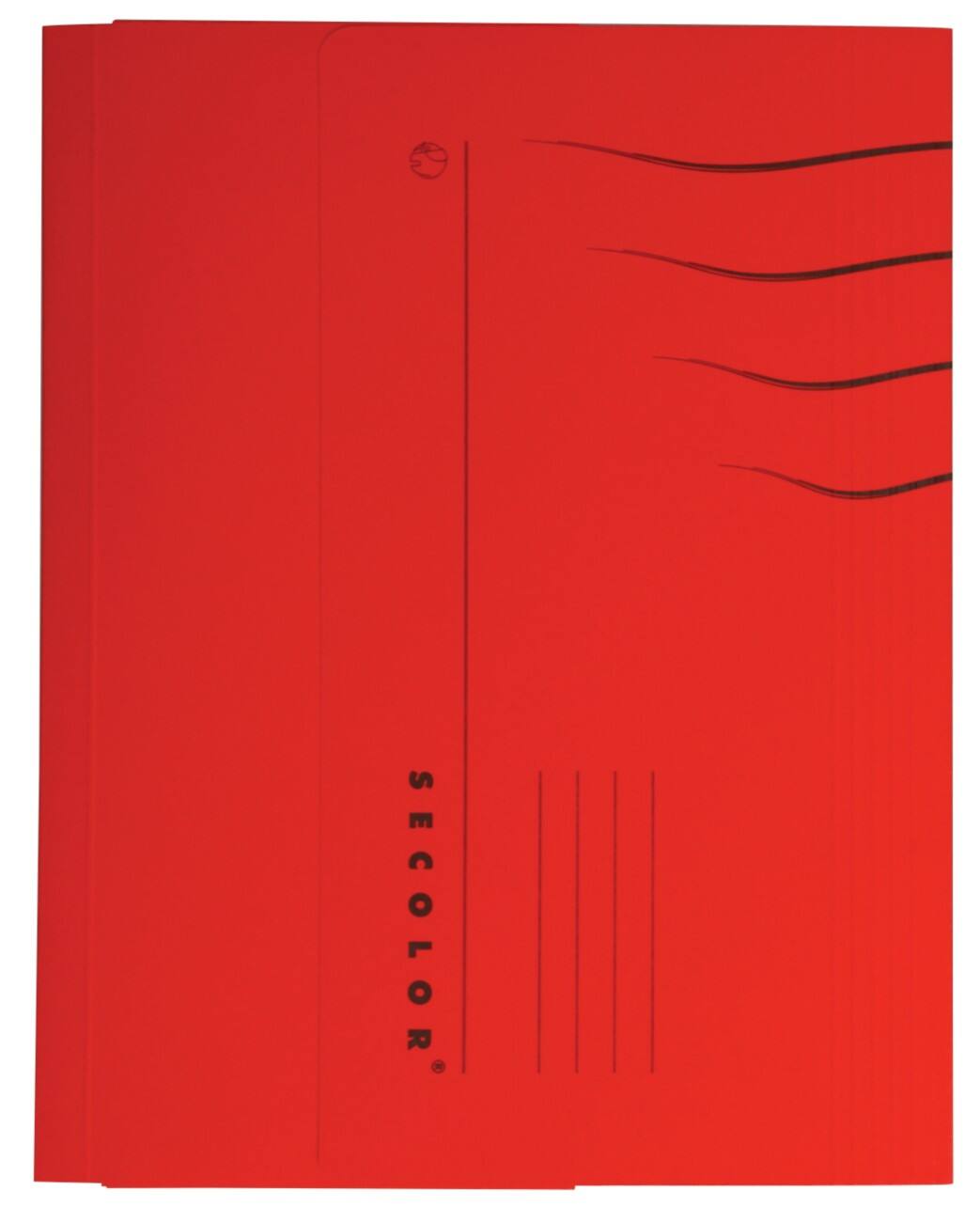 Farde à rabats Jalema Secolor A4 Rouge Carton 31 x 23 cm