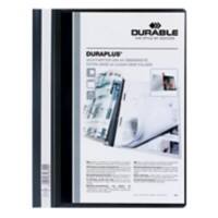 Farde à lamelle DURABLE Duraplus A4 extralarge Noir Polychlorure de vinyle