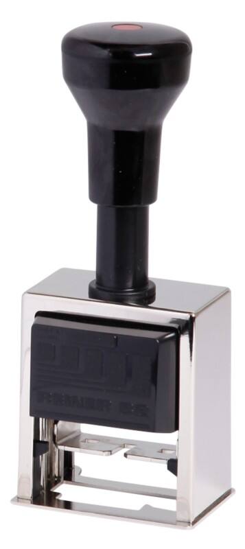 Tampon numéroteur Trodat B2 1 Ligne 6 x 0 à 9 9,3 x 5,2 x 15,3 cm Noir