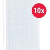 Pochette photo KANGARO A4 Transparent 120 microns Polypropylène 23 perforations K-18002 10 Unités