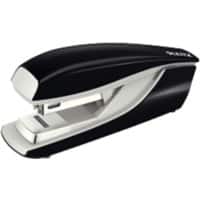 Agrafeuse Leitz NeXXt 5505 Flat Clinch demi bande noir 30 feuilles 24/6, 26/6 métal