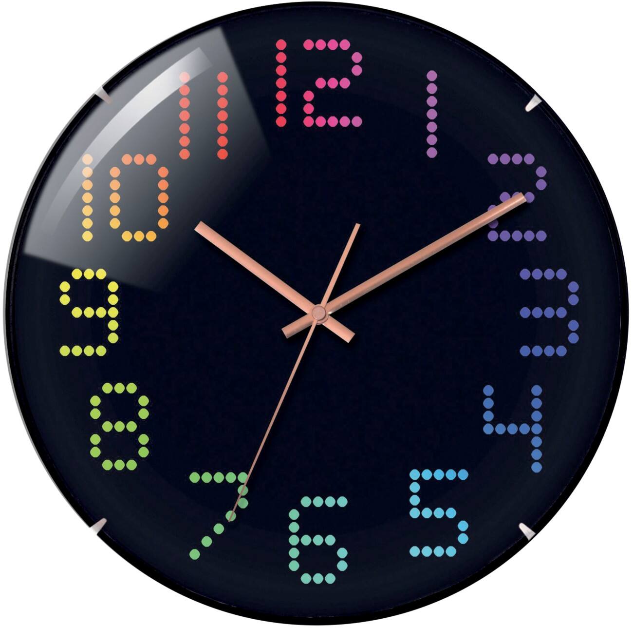 TechnoLine Horloge murale WT 7410 31 x 3 cm Noir