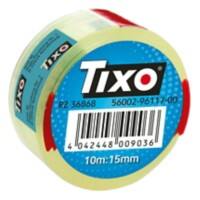 Ruban transparent TIXO Polypropylène 15 mm x 10 m Transparent