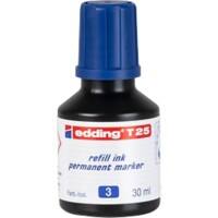 Recharge d'encre edding Bleu T25 30 ml