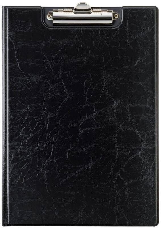 Porte-bloc à rabat DURABLE A4 Carton, PVC (Polychlorure de vinyle) Noir Portrait 235501