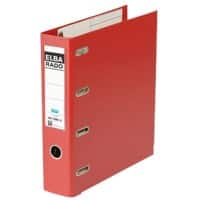 Classeur ELBA Rado A4 75 mm Rouge 4 anneaux PP (Polypropylène)