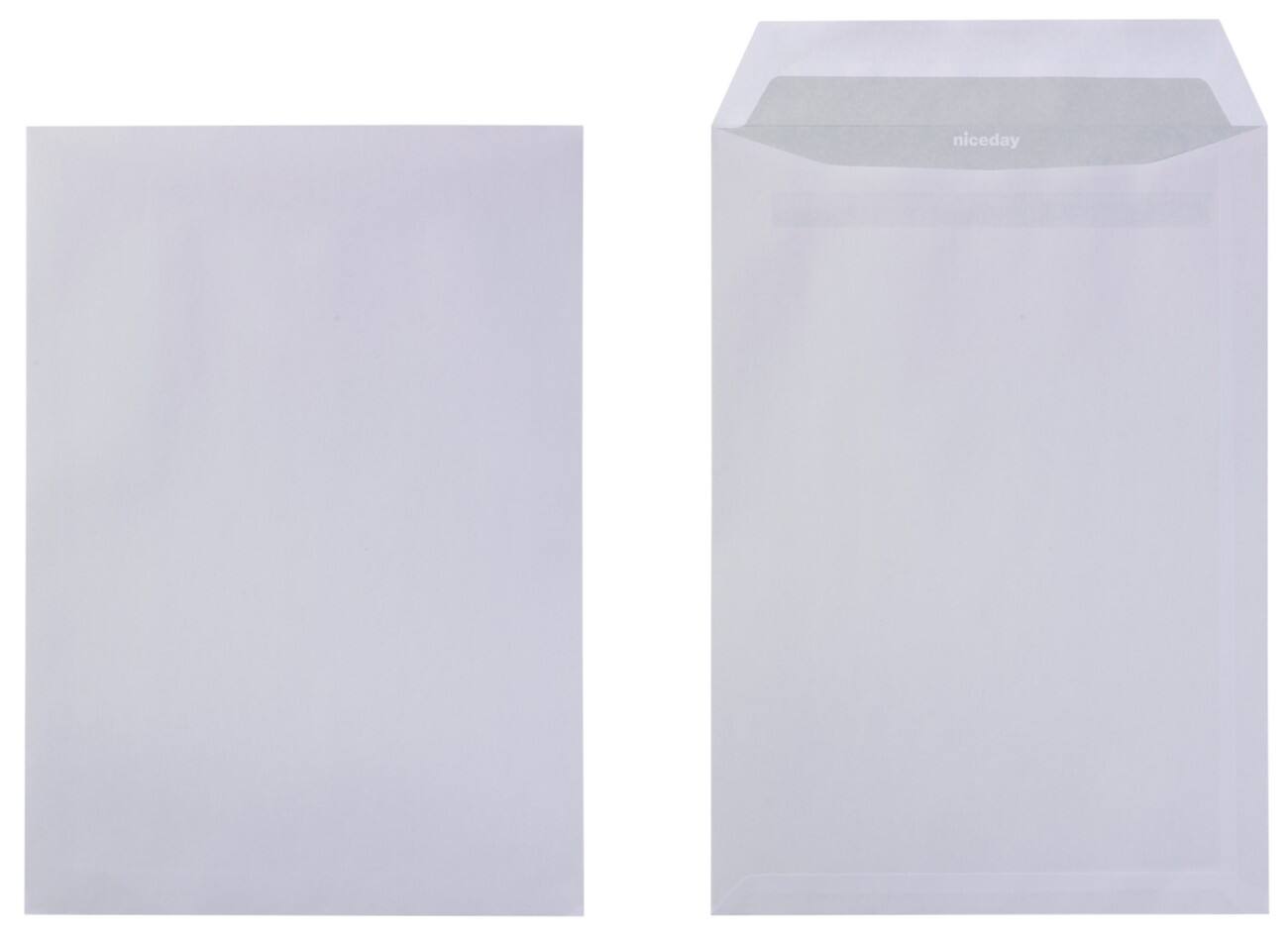 Enveloppes Niceday C4 90 g/m² Blanc Sans Fenêtre Autocollante 250 Unités