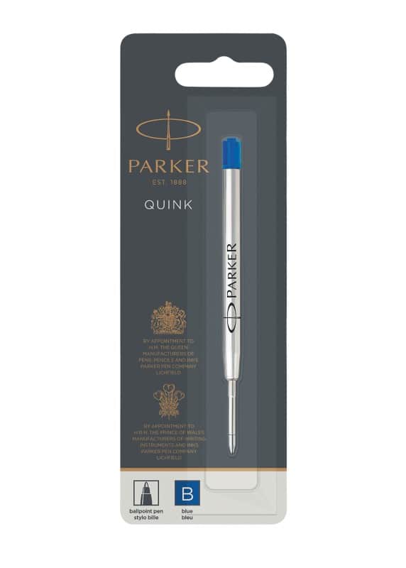 Recharge pour stylo bille Parker Quink