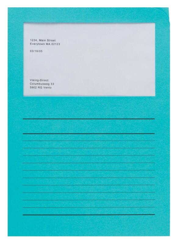 Elco Ordo Classico Dossier A4 Bleu Papier 120 g/m² 100 Unités