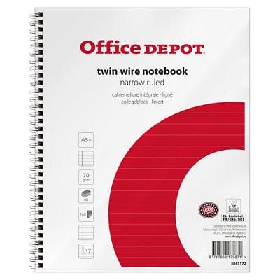 Office Carnet répertoire, A5, ligné, carton sur