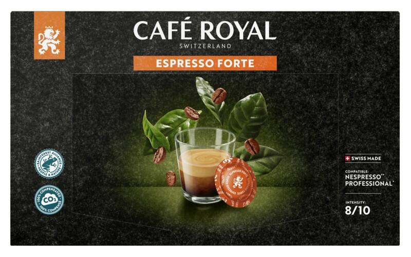 Café Espresso Forte CAFÉ ROYAL 50 Unités