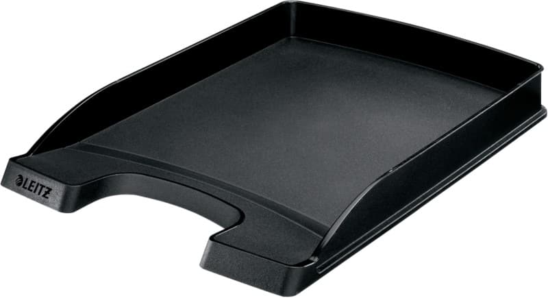 Corbeille à courrier Leitz Plus 5237 Slim A4 Noir 25,5 x 35,7 x 3,5 cm