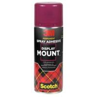 Colle en spray 3M DisplayMount adhésif permanent transparent Aérosol de 400 ml