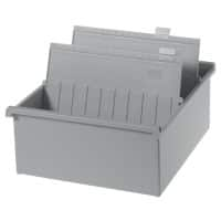 Boîte à fiches HAN 954-0-11 Gris pour 1300 cartes 32,2 x 34,6 x 13,8 cm