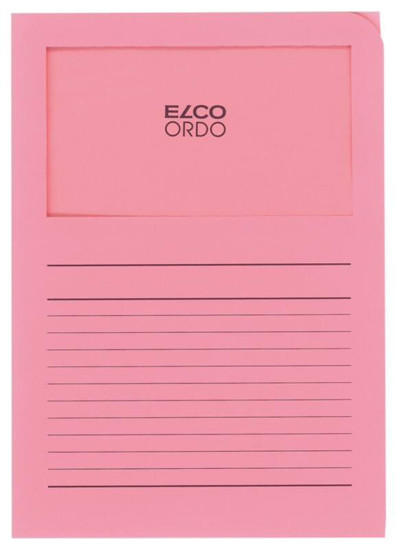 Elco Ordo Classico Dossier A4 Rose Papier 120 g/m² 100 Unités