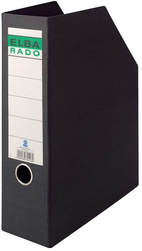 Porte-revues ELBA 318 mm x 85 mm x 245 mm Noir