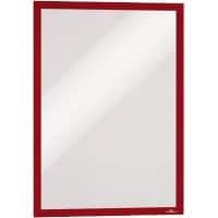 Cadre d'affichage DURABLE DURAFRAME A3 Adhésif Rouge Adhésif 4873-03 32,5 (L) x 0,4 (P) x 44,8 (H) cm 2 Unités