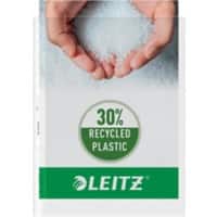 Pochette perforée Leitz A4 Chrystal claire Transparent 90 microns Polypropylène Ouverture au-dessus et à gauche 11 perforations 47970000
