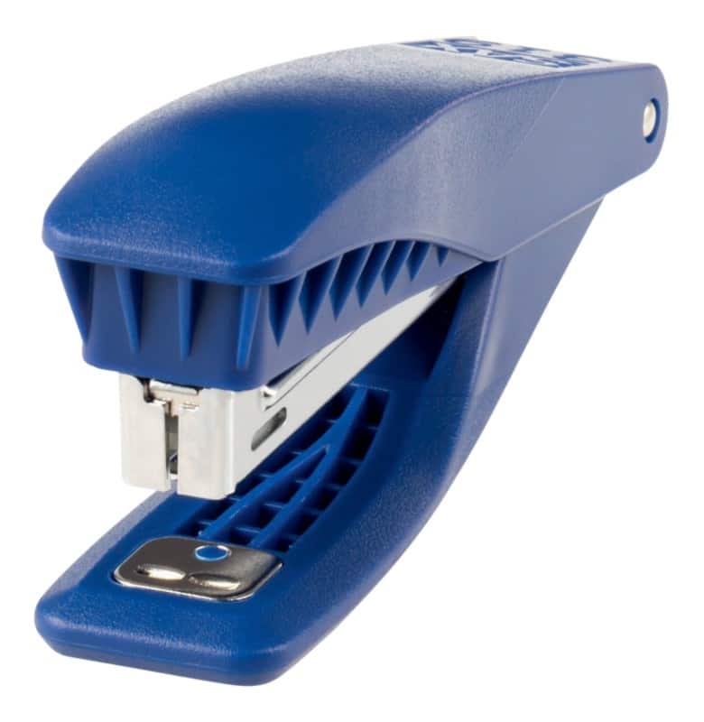 Agrafeuse SAX H319 Demi bande 10 Feuilles Bleu Nr. 10 Métal, Plastique