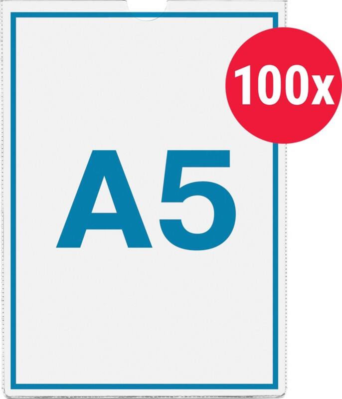 Étui à documents Esselte A5 Transparent PP (Polypropylène) 15,5 x 0,1 x 21,5 cm 100 unités