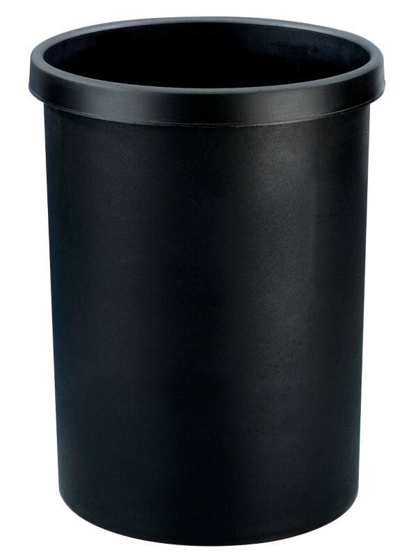 Poubelle helit 45 L Noir Plastique
