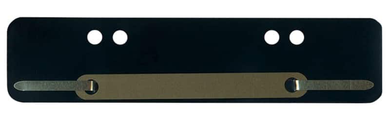 Relieurs de documents 3,4 x 15 cm 25 unités Noir