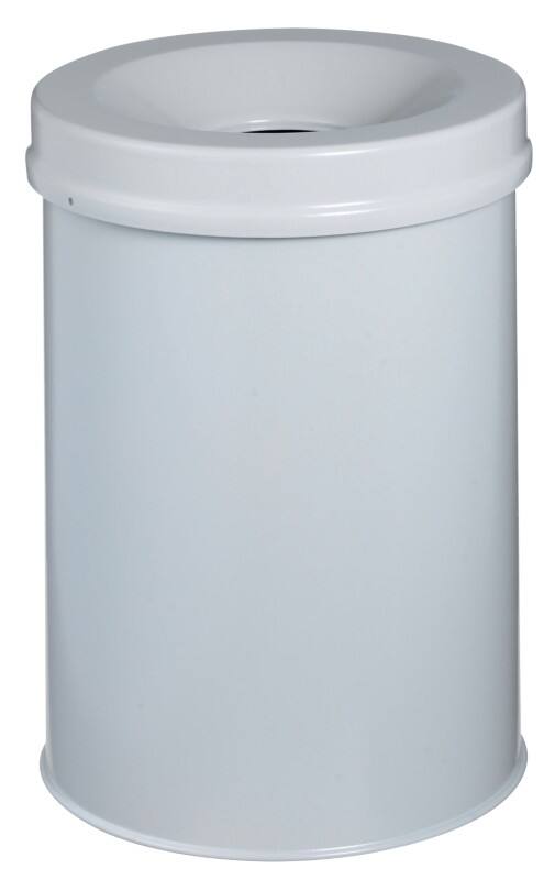 Poubelle DURABLE 3305-10 Métal Gris clair 35,7 cm Ø