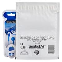 Enveloppes à bulles Mail Lite Tuff® C/0 150 (l) x 210 (H) mm Bande adhésive Blanc 100 Unités