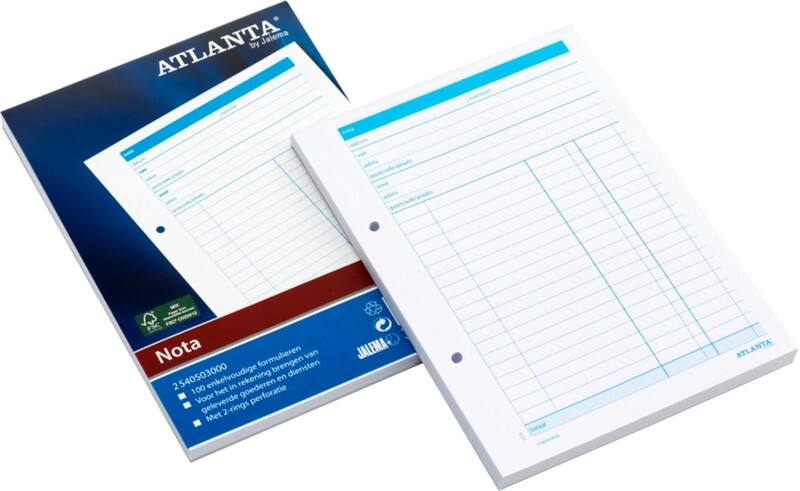 Bloc de factures Djois Atlanta A5 14,8 x 21 cm