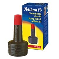 Encre Tampon Pelikan 4K Rouge 6,5 x 8,4 cm pour Encre à tampon encreur
