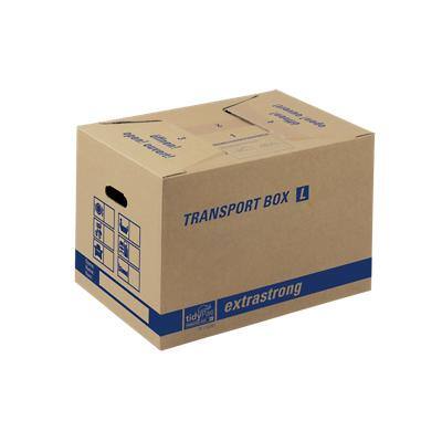 Boîte de rangement TidyPac 360 (L) x 510 (P) x 370 (H) mm Marron Paquet de 10 unités
