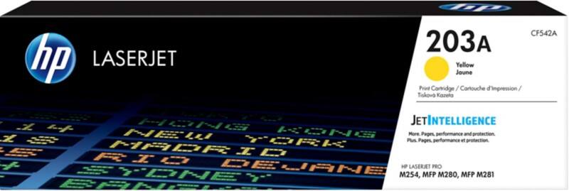 Toner HP 203A D'origine CF542A Jaune