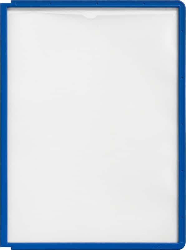 Présentoir DURABLE 5 Panneaux A4 PP (Polypropylène) Bleu foncé 5 Unités