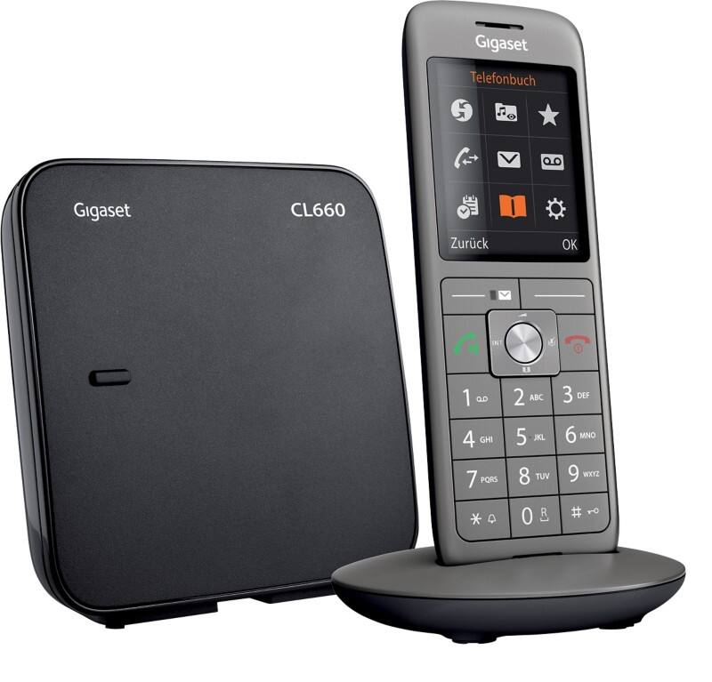 Téléphone Dect Gigaset CL660 Anthracite
