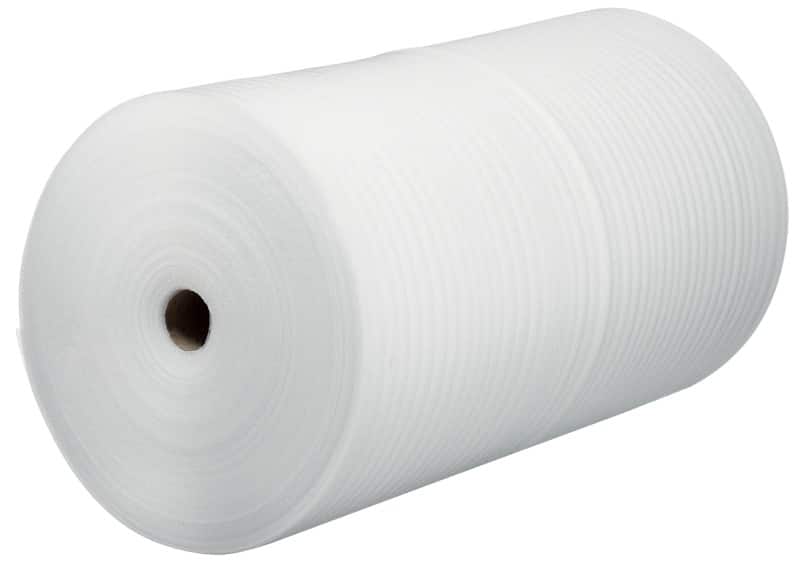Film mousse Sealed Air Épaisseur 2 mm 1 000 mm x 125 m Blanc