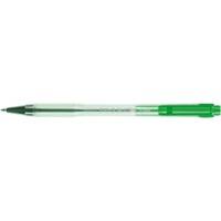 Stylo-bille Pilot BP-S Matic Rétractable Vert 0,3 mm Fin Conique Rechargeable