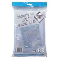 Chiffon microfibre Vileda 022621 Microfibre Blanc 4 Unités