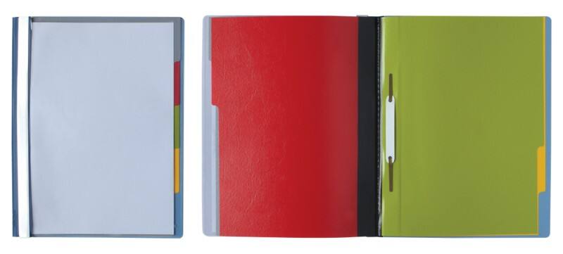 Farde à lamelles DURABLE DIVISOFLEX 2557-06 A4 PVC 24,3 (l) x 31 (H) cm Bleu 5 Unités