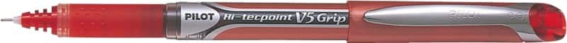 Stylo roller Pilot Hi-Tecpoint Grip 0,3 mm Aiguille Rouge V5