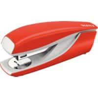 Agrafeuse Leitz NeXXt 5502 demi bande rouge claire 30 feuilles 24/6, 26/6 métal