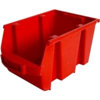 Bac de rangement Viso Rouge 4 l 15 x 23,5 x 12,6 cm