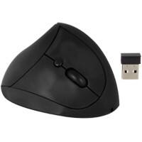 Souris ergonomique sans fil ewent EW3150 Capteur optique Pour droitiers USB-A Nano récepteur Noir