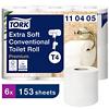 Papier toilette Tork T4 Premium 4 épaisseurs 110404 6 Rouleaux de 150 Feuilles