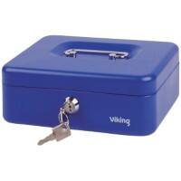 Caisse à monnaie Office Depot Bleu 204 x 150 x 74 mm