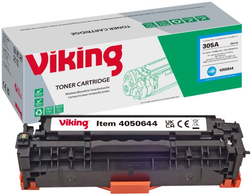 Toner Viking 305A Compatible HP CE411A Cyan