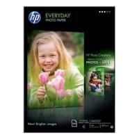Papier photo brillant HP Q2510A A4 200 g/m² Blanc 100 feuilles