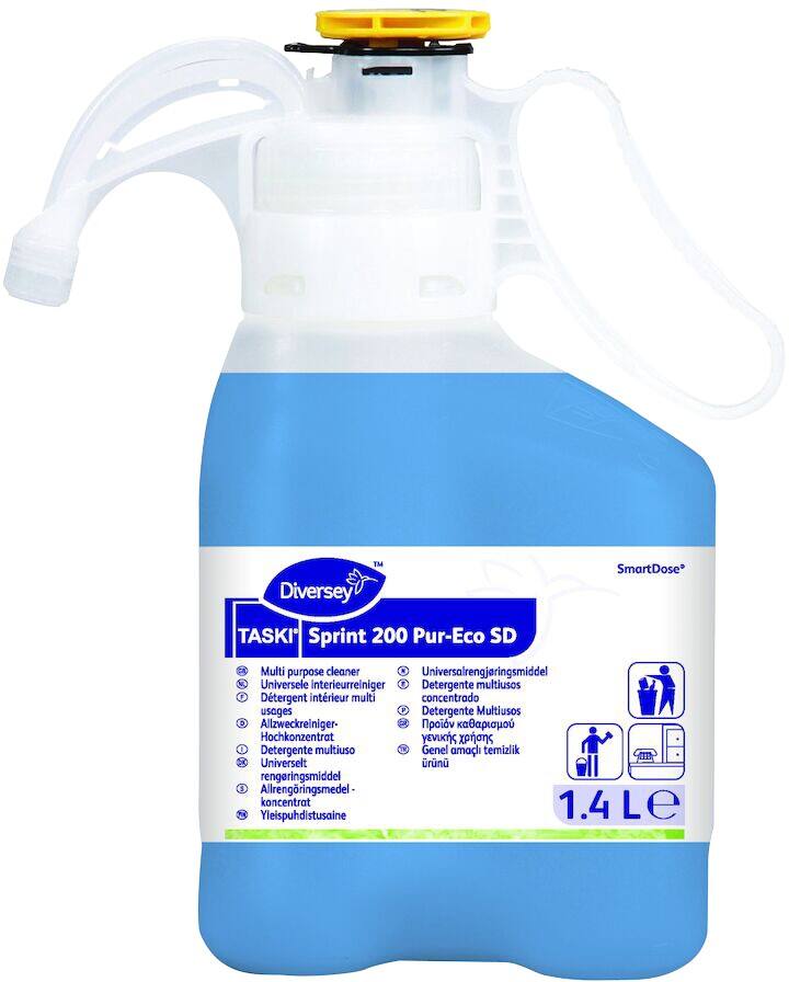 Nettoyant pour surfaces TASKI 200 Pur-Eco Liquide 200 Pur-Eco 1,4 L