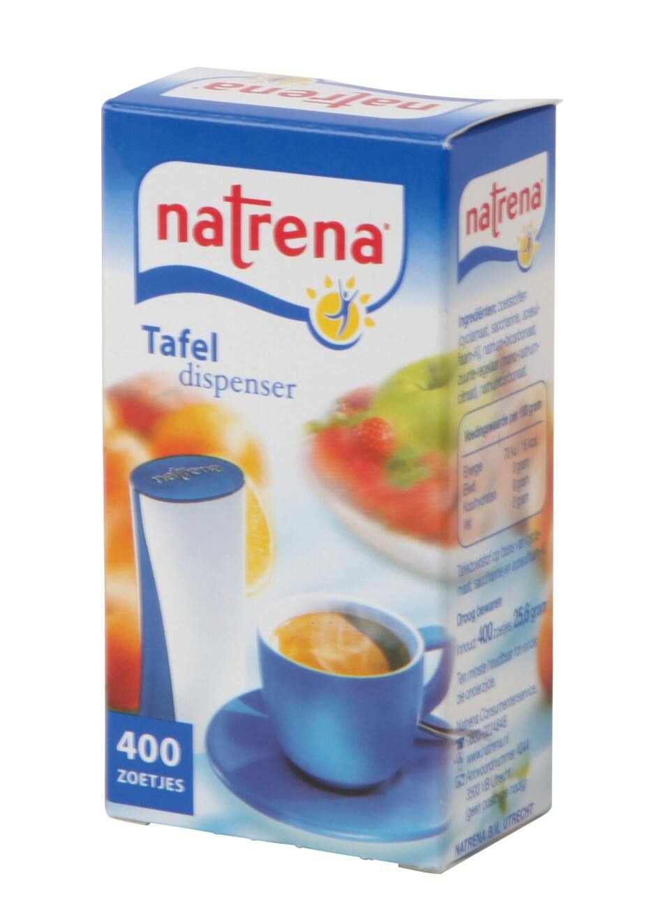Sucrettes Natrena 400 Unités de 0.064 g