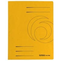 Farde herlitz 10902914 A4 Jaune Carton 370 g/m²