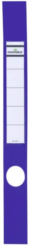 Étiquettes pour dos de classeur DURABLE ORDOFIX 40 mm Bleu 10 Unités